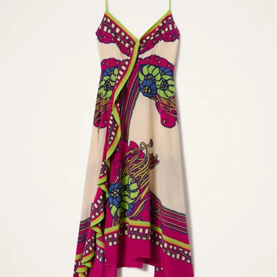 La Doublej Turn Around Dress In Multi