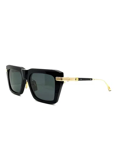 Dita Eyewear Square-frame Sunglasses In Black