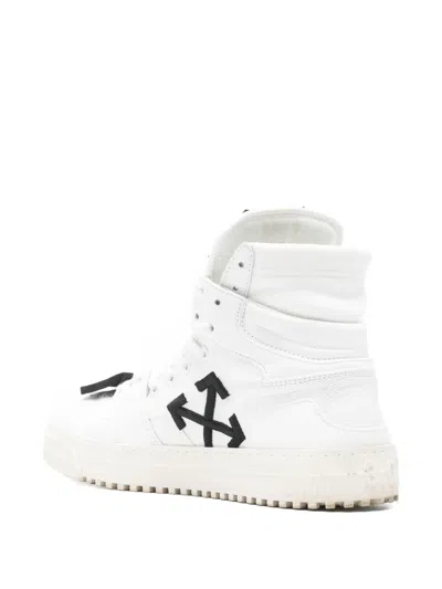 Pre-owned Off-white Logo White Sneakers