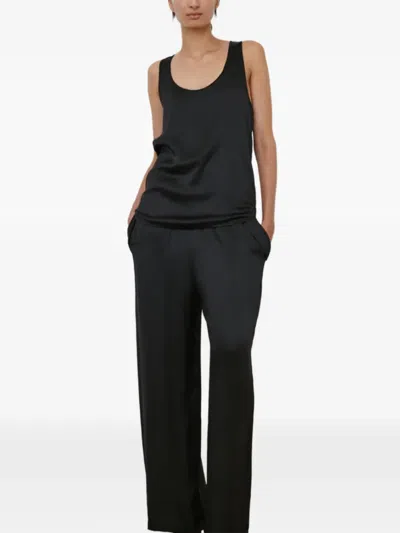 Wardrobe.nyc Scoop-neck Top In Black