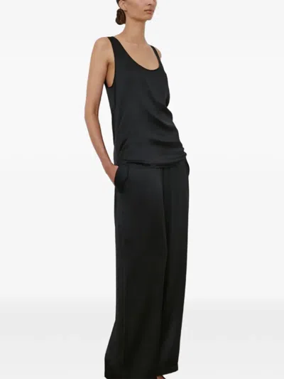 Wardrobe.nyc Scoop-neck Top In Black