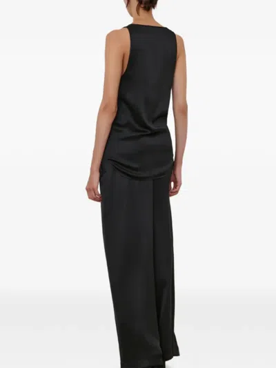 Wardrobe.nyc Scoop-neck Top In Black