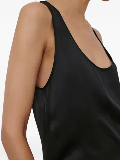 Wardrobe.nyc Scoop-neck Top In Black