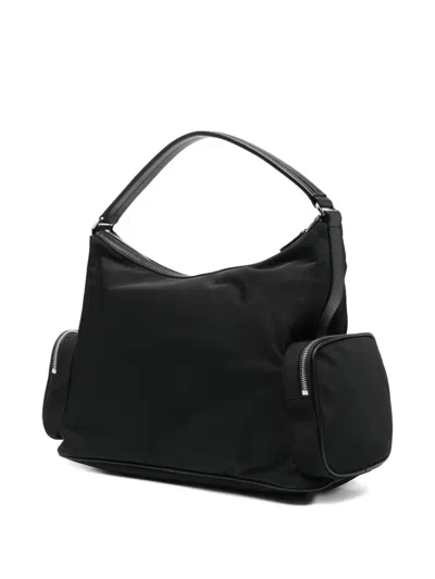 Stella Mccartney Womens Ultra Black Dartmoor Patent Vegan Leather Shoulder Bag