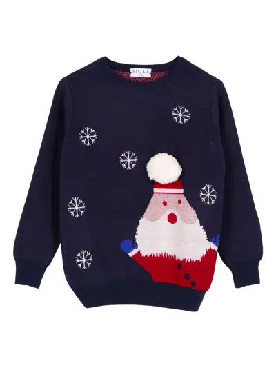 圣诞老人图案毛衣