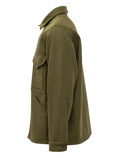 Ceccarelli Front-pockets Jacket In Green