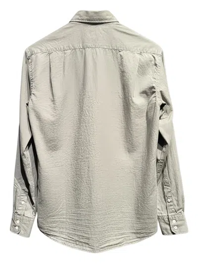 Hartford Chest-pocket Shirt In Green