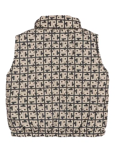 John Richmond Junior Monogram Gilet In Blue