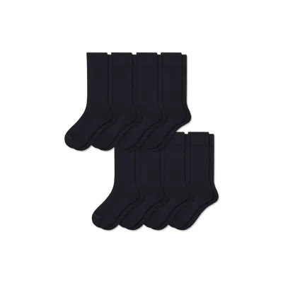 Bombas Dress Calf Sock 8-pack In Blue