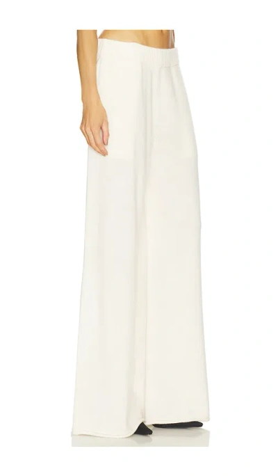 Srg Sukki Cashmere Knit Pant In White