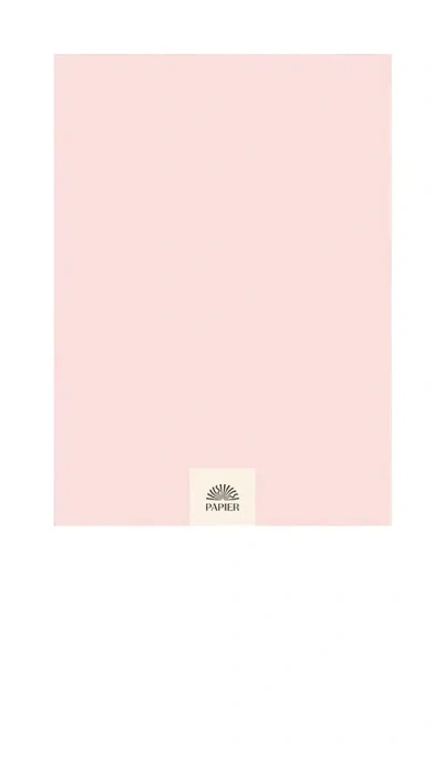 Papier Joy Hardcover Daily Planner In Pink