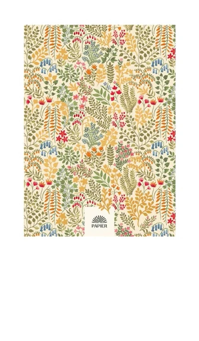 Papier Fairy Flies Hardcover Wellness Journal In Multi