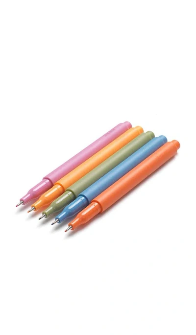 Papier High Energy Quintet Fineliners In Multi