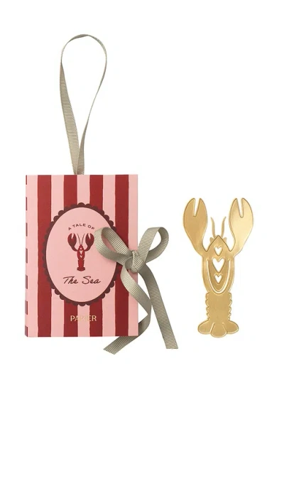 Papier Lobster Bookmark Stocking