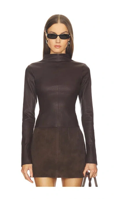 Srg Ethan Top In Brown