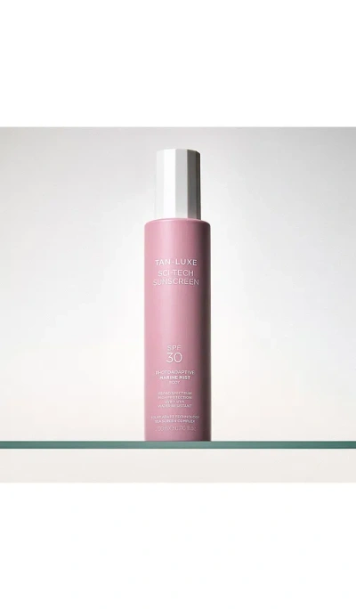 Tan-luxe Sci-tech Photoadaptive Marine Body Mist Spf 30 In Transparent