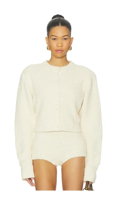 Sir Tropicana Cardigan In White