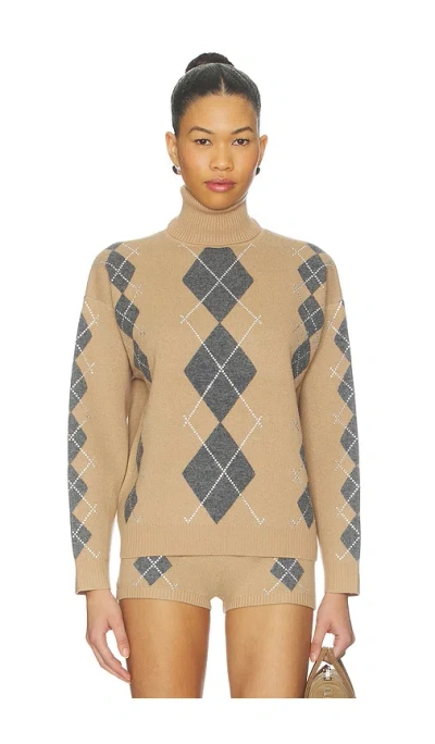 Retroféte Alberte 엠벨리쉬트 스웨터 In Black