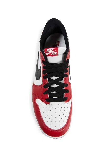 Nike Air Jordan 1 Low Og Chicago Leather Sneakers In Red