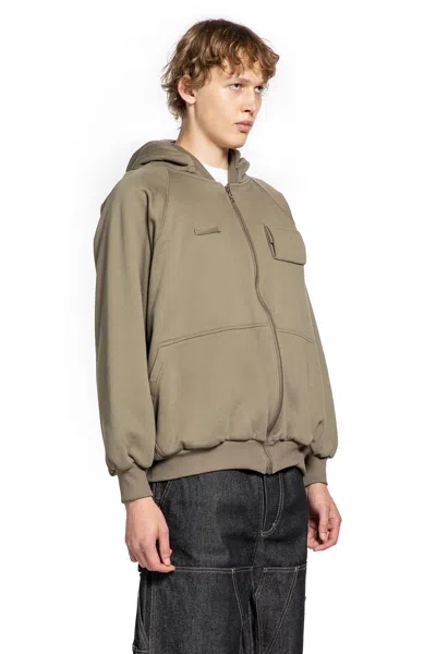 Bryan Jimene`z Bryan Jimenez Sweatshirts In Green