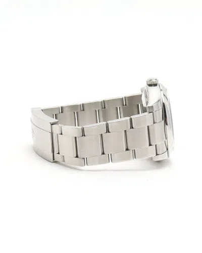 Rolex Air-king 34mm Full Set 2008 Watch In Metallic