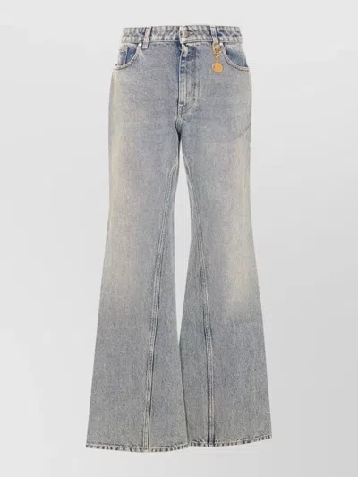 Stella Mccartney Stella Mc Cartney Flared Leg Denim Jeans In Blue
