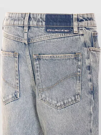 Stella Mccartney Stella Mc Cartney Flared Leg Denim Jeans In Blue