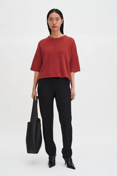 Filippa K Yak Tee In Red