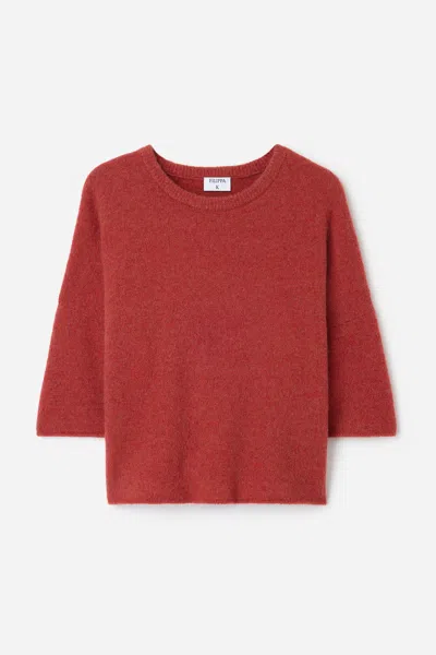 Filippa K Yak Tee In Red