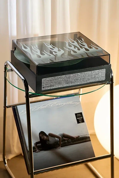 Crosley Scout Flame Record Player In Black At Urban Outfitters In Black