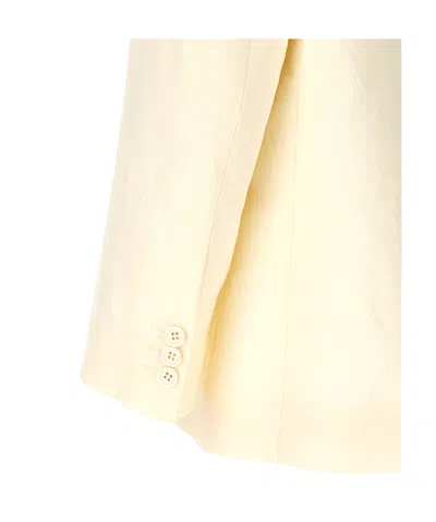 Dries Van Noten Birdy Single-breasted Blazer In Brown