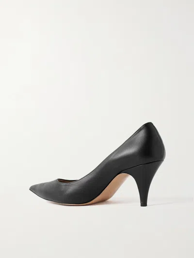 Khaite The River 75mm Leather Pumps In Animal Print