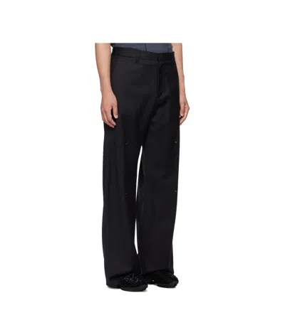 Heliot Emil Metal-detailing Loose-fit Trousers In Multi