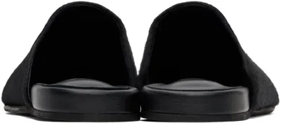 Ancient Greek Sandals The Slipper Pony Hair Clogs In Black