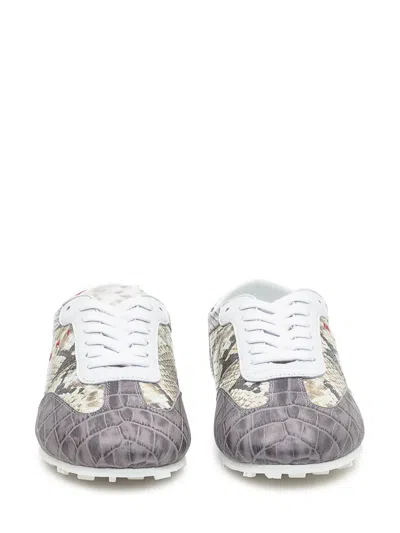 Marni Sneaker Low Multitexture In Gray