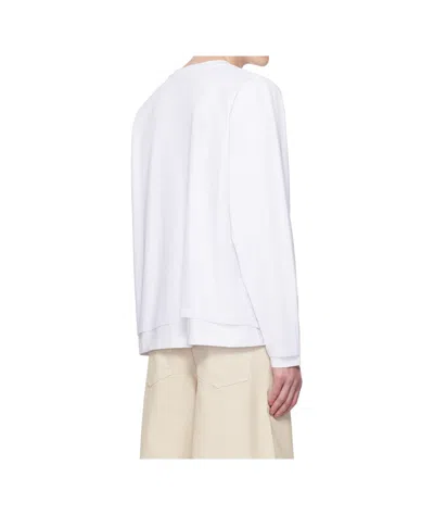 Heliot Emil Deceptae Long-sleeved T-shirt In White