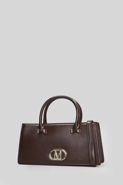 Marc Ellis Twist M Shoulder Bag In Brown