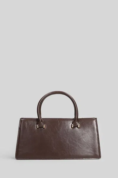 Marc Ellis Twist M Shoulder Bag In Brown