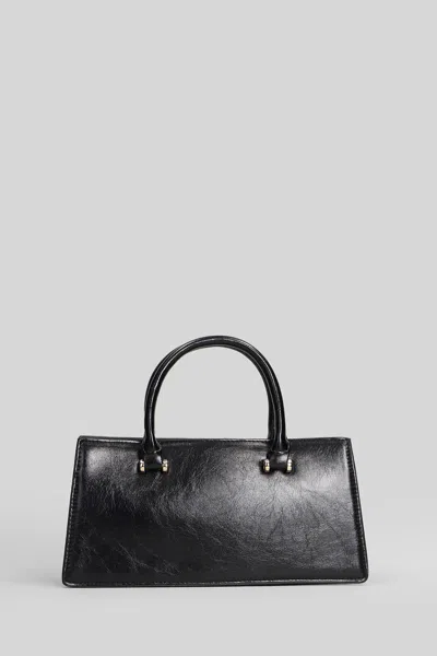 Marc Ellis Twist M Shoulder Bag In Black