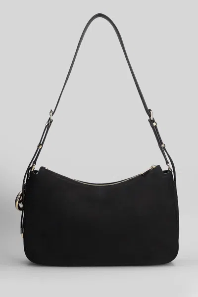 Michael Kors Shoulder Bag Adjustable Strap Gold Tone Hardware In Black