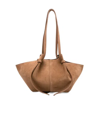 Yuzefi Mochi Shoulder Bag In Brown