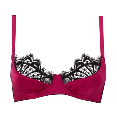 Emma Harris Women's Renée Raspberry Balcony Bra In Multi
