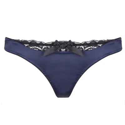 Emma Harris Women's Blue Signature Navy Skinny Brief In Blue