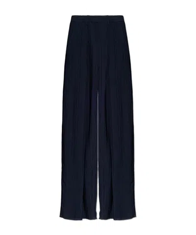 Victoria Beckham Pleated Trousers In Multi