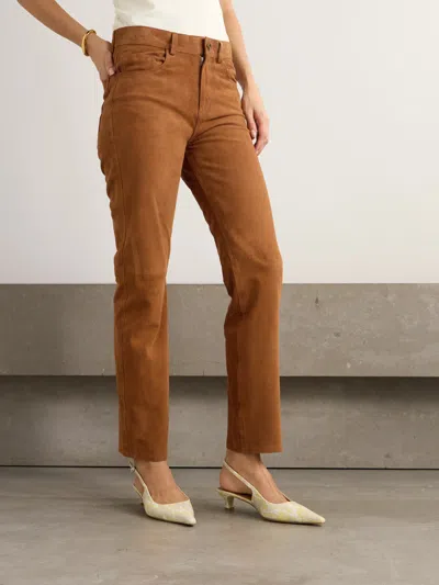 Blazé Milano Casual Pants With Belt Loops In Brown
