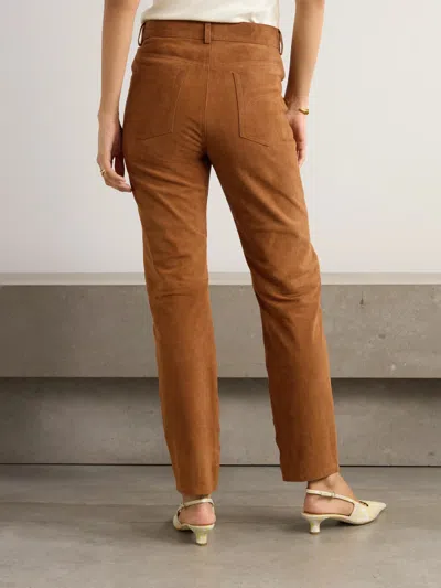 Blazé Milano Casual Pants With Belt Loops In Brown