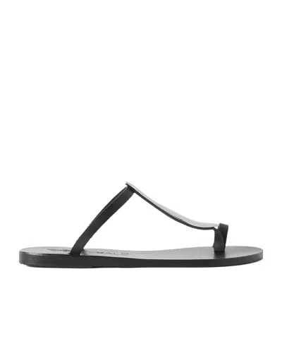 Ancient Greek Sandals Round-toe Slippers In Multi