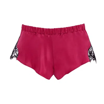 Emma Harris Women's Renée Rasberry Flared Shorts In Pink
