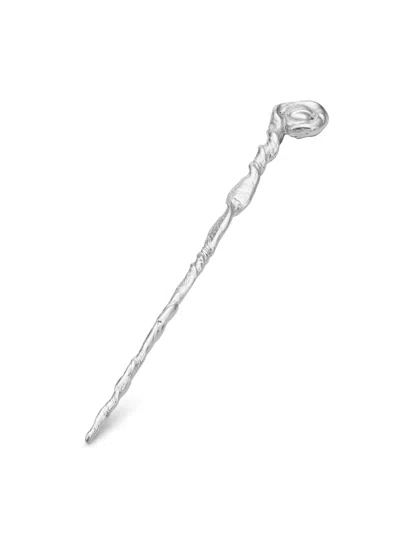 Eva Remenyi Origin Cocktail Pick Silver In Silver