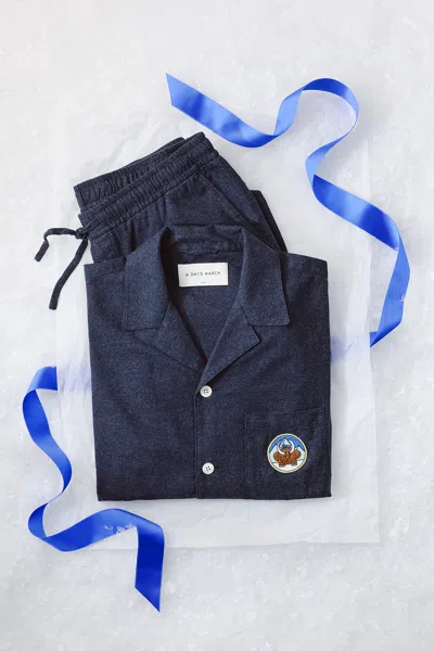 A Days March Owe Mammoth Pyjamas In Blue